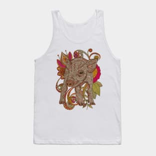 Paisley Piggy Tank Top